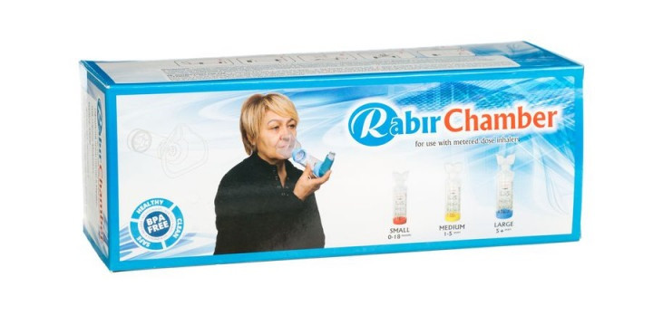 Спейсер для ингаляции «RABIR CHAMBER» (размер «Large»)
