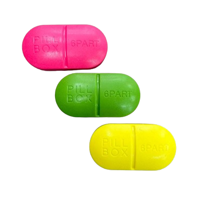 Футляр для лекарств "Pill Box" овальный